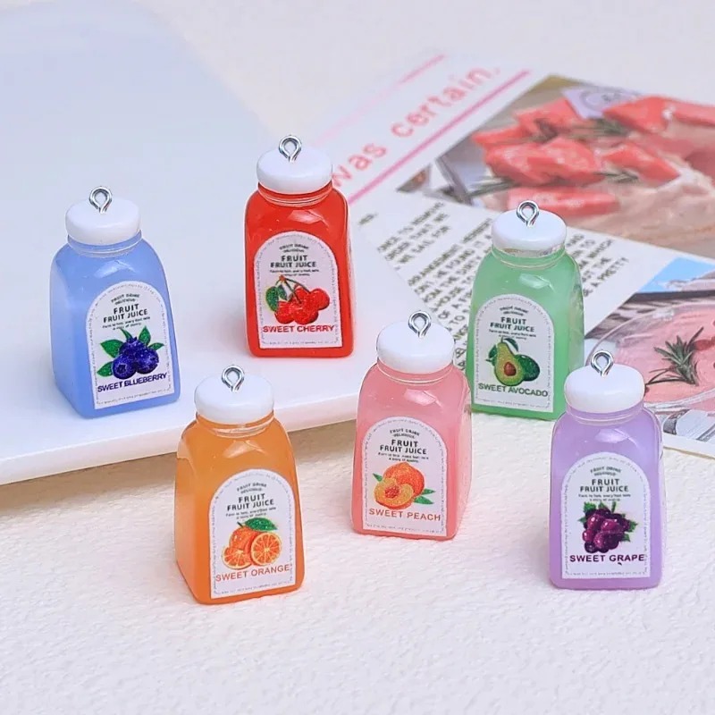 Resin Craft Supplies - 10 Peças Pingentes de Resina Kawaii
