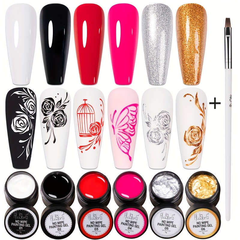 Resin Glitter Pack - Awstorg 7 pçs/set não fluindo 4