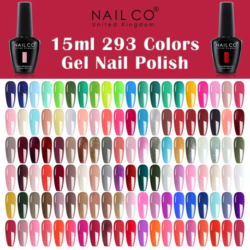 Resin Glitter Pack - Nailco 15ml preto branco vermelho rosa