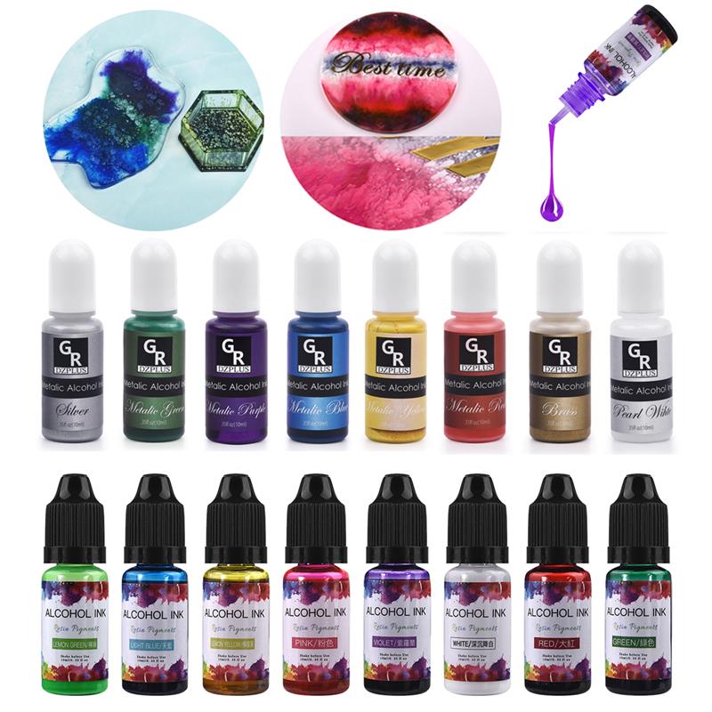 Resin Dye Alcohol - Art Ink Alcohol Resina Pigmentos, Corante