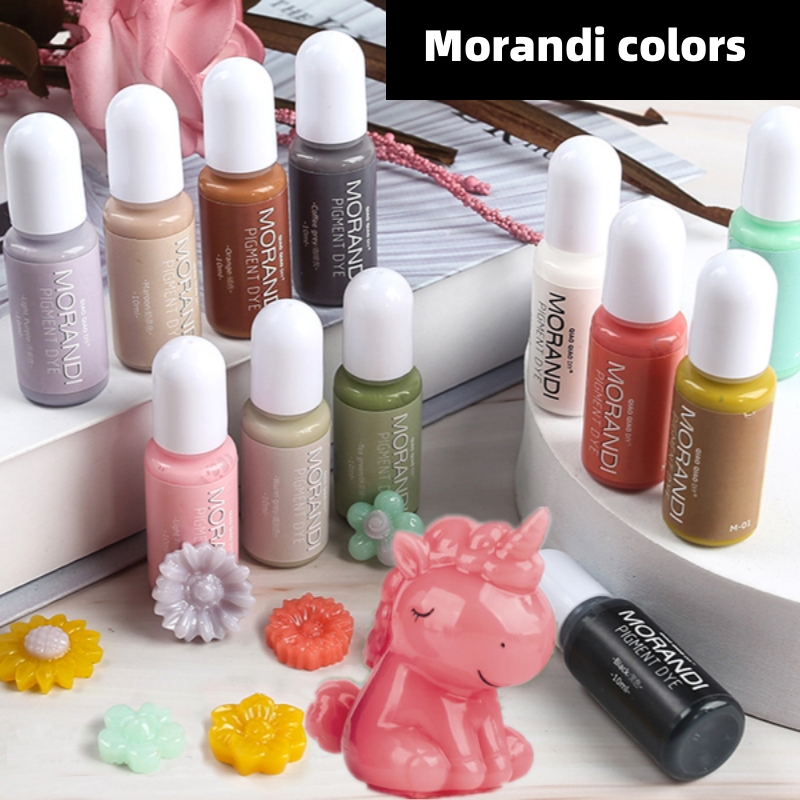 Resin Dye Alcohol - 24 cores morandi pigmento de cor