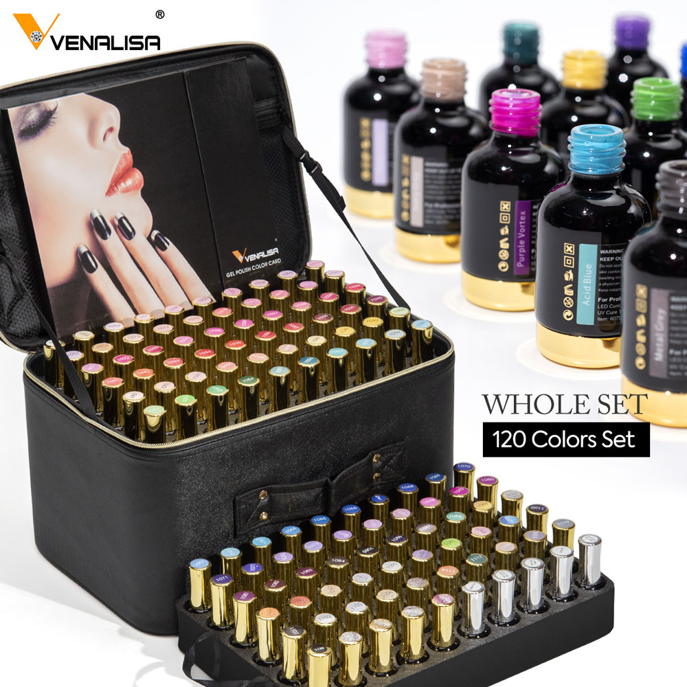 Resin Glitter Pack - 120 pçs * 12ml venalisa gel