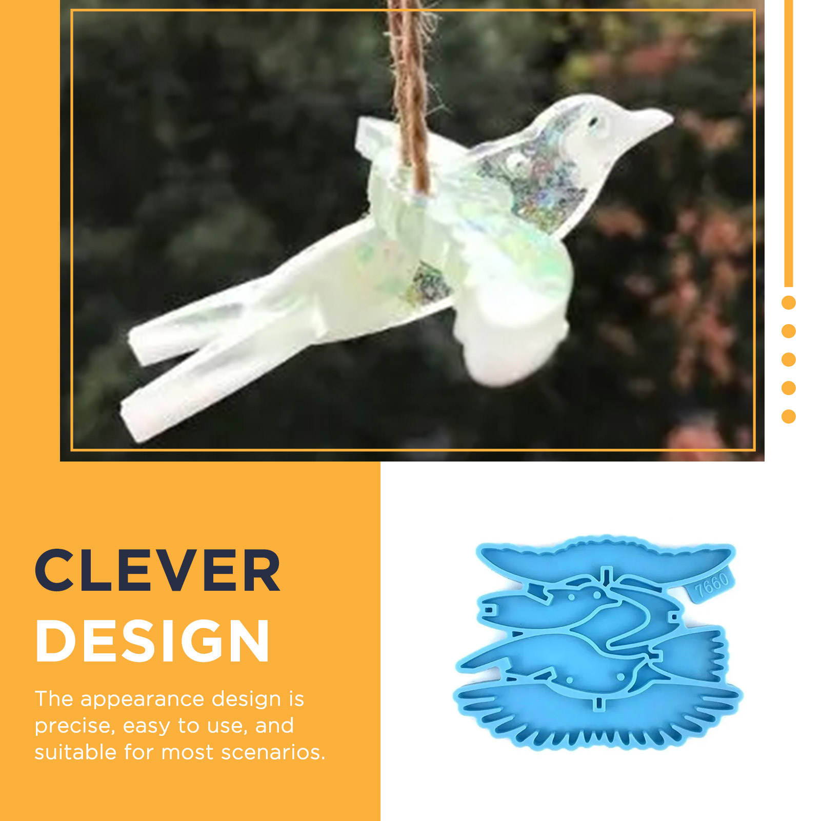 Molde de Silicone para Resina  - Resin Craft Ideas avaliação e preço