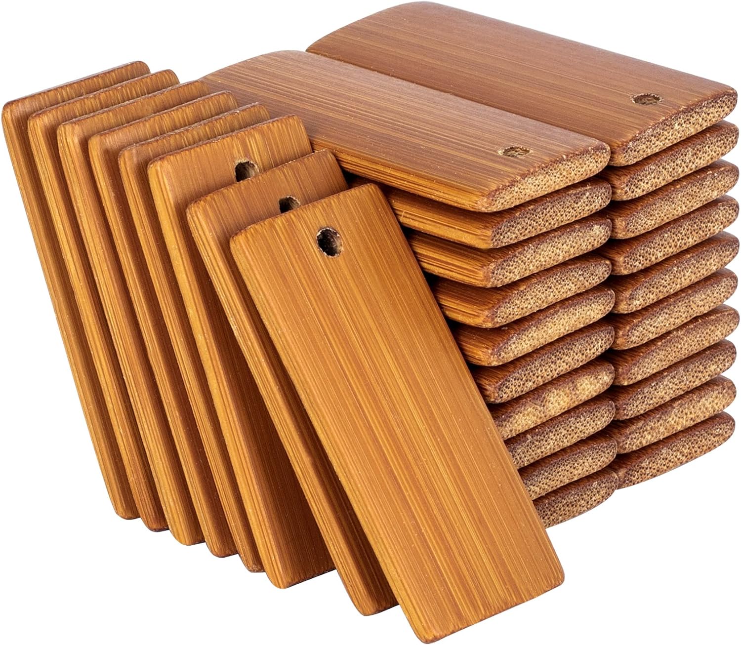50 peças de madeira natural em - Wood Ring Blank avaliação e preço