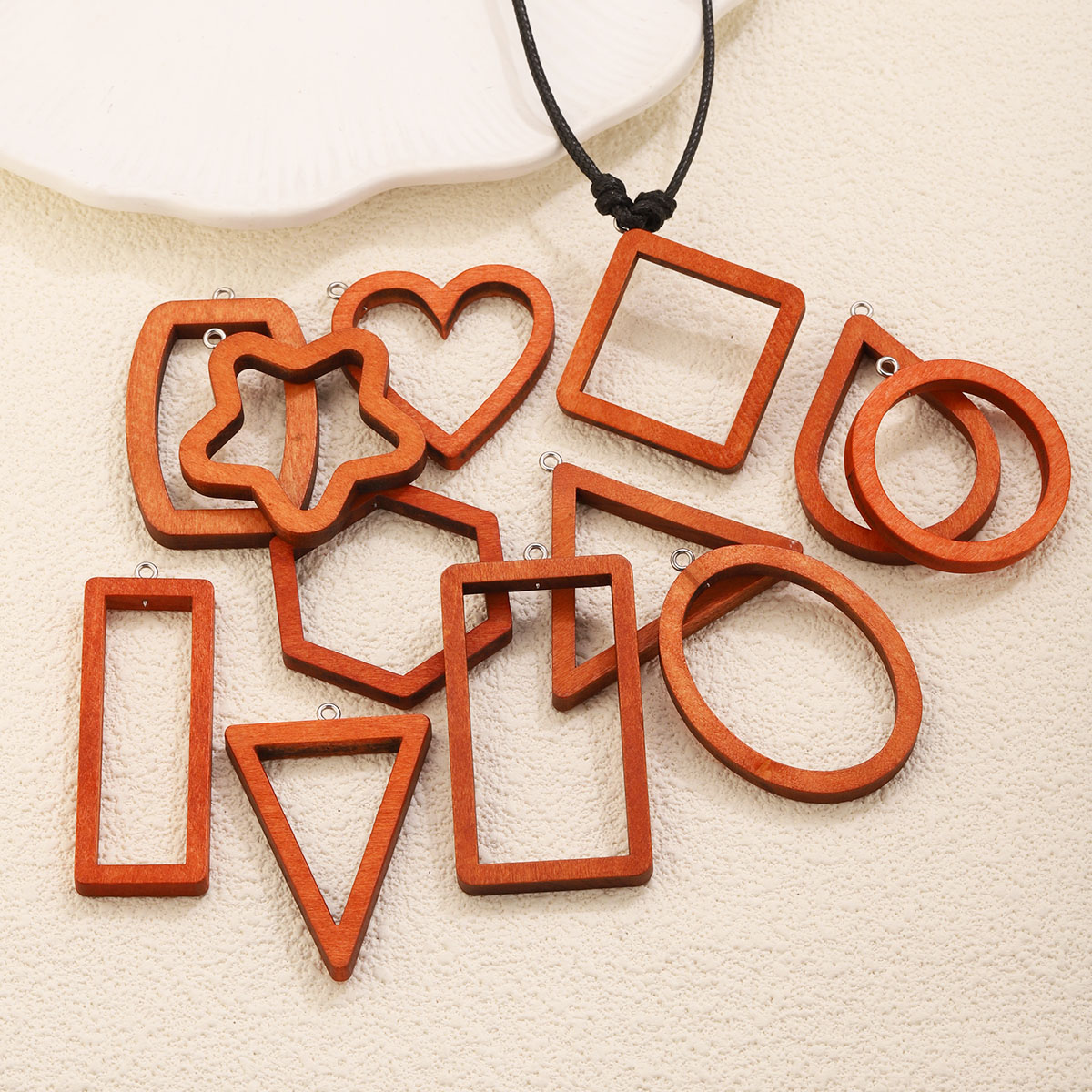 10 Peças de Pingentes Geométri - Resin Craft Projects avaliação e preço