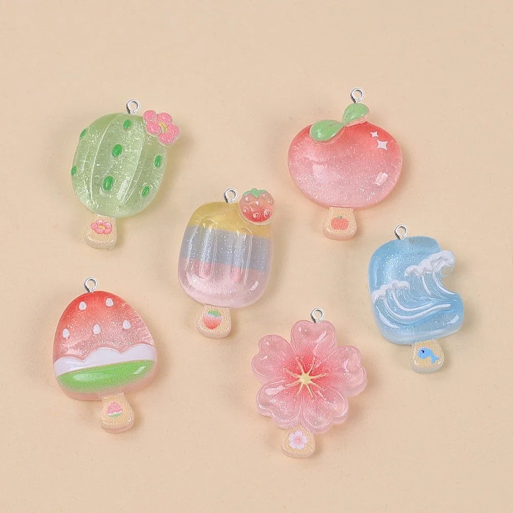 10 Peças de Pingentes de Resin - Resin Craft Material avaliação e preço