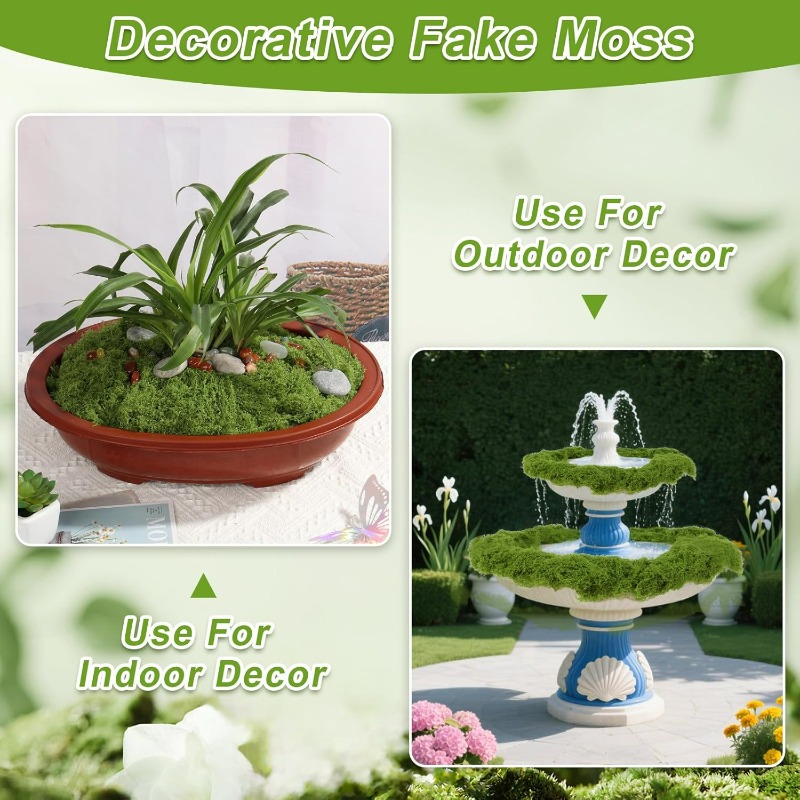 Plantas Verdes Artificiais, Mu - Terrarium Moss Art avaliação e preço
